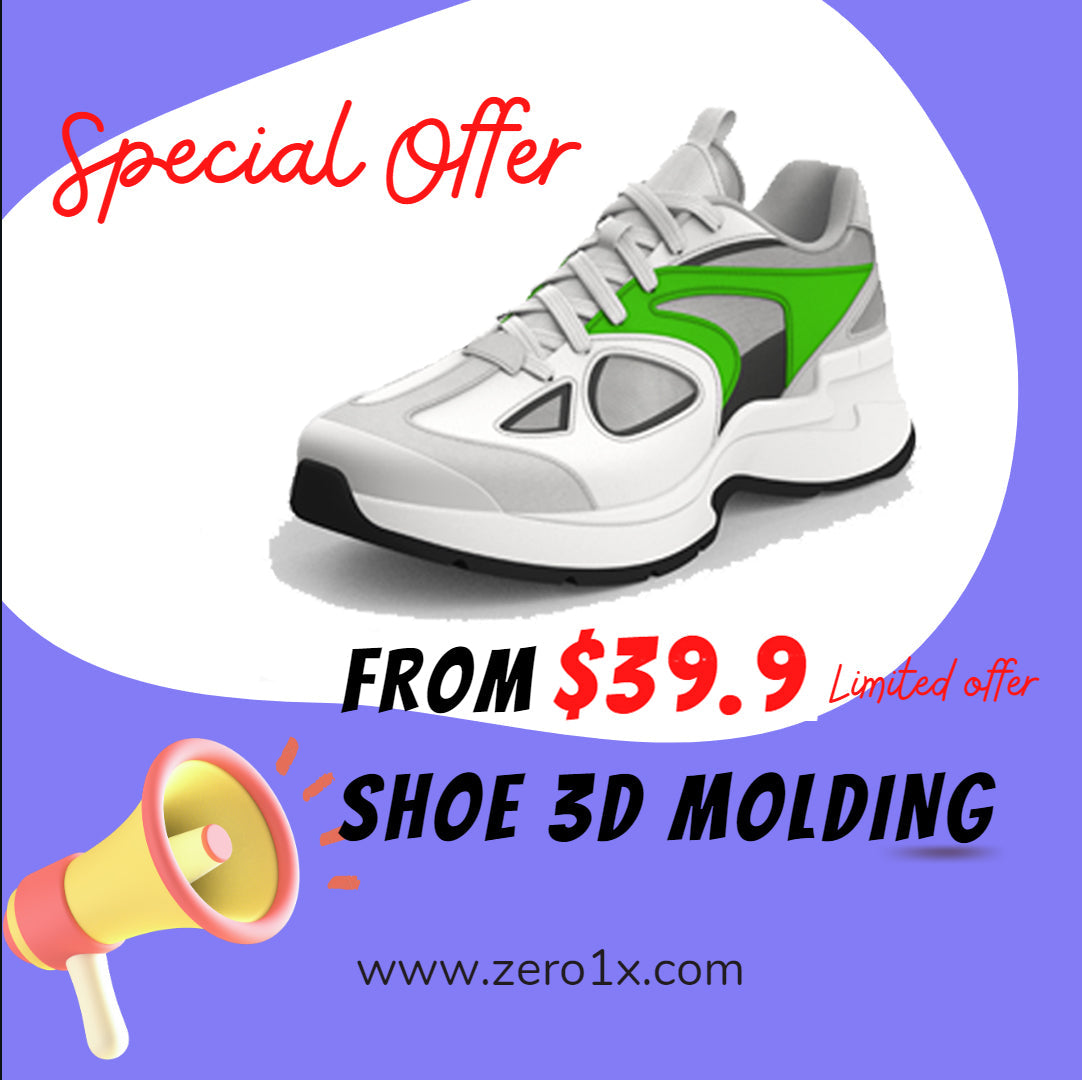 3D Molding for Shoe