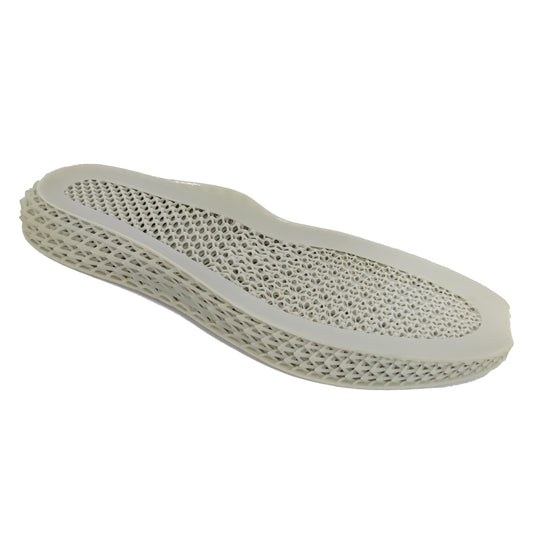 3D print footwear of flexible material / lattice 3D material